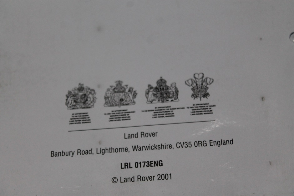 LRL0173ENG ENGLISH Land Rover Water Ingress Manual | eBay